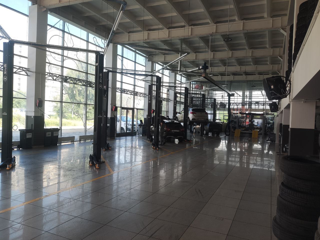 Фото большой монтаж оборудования 3